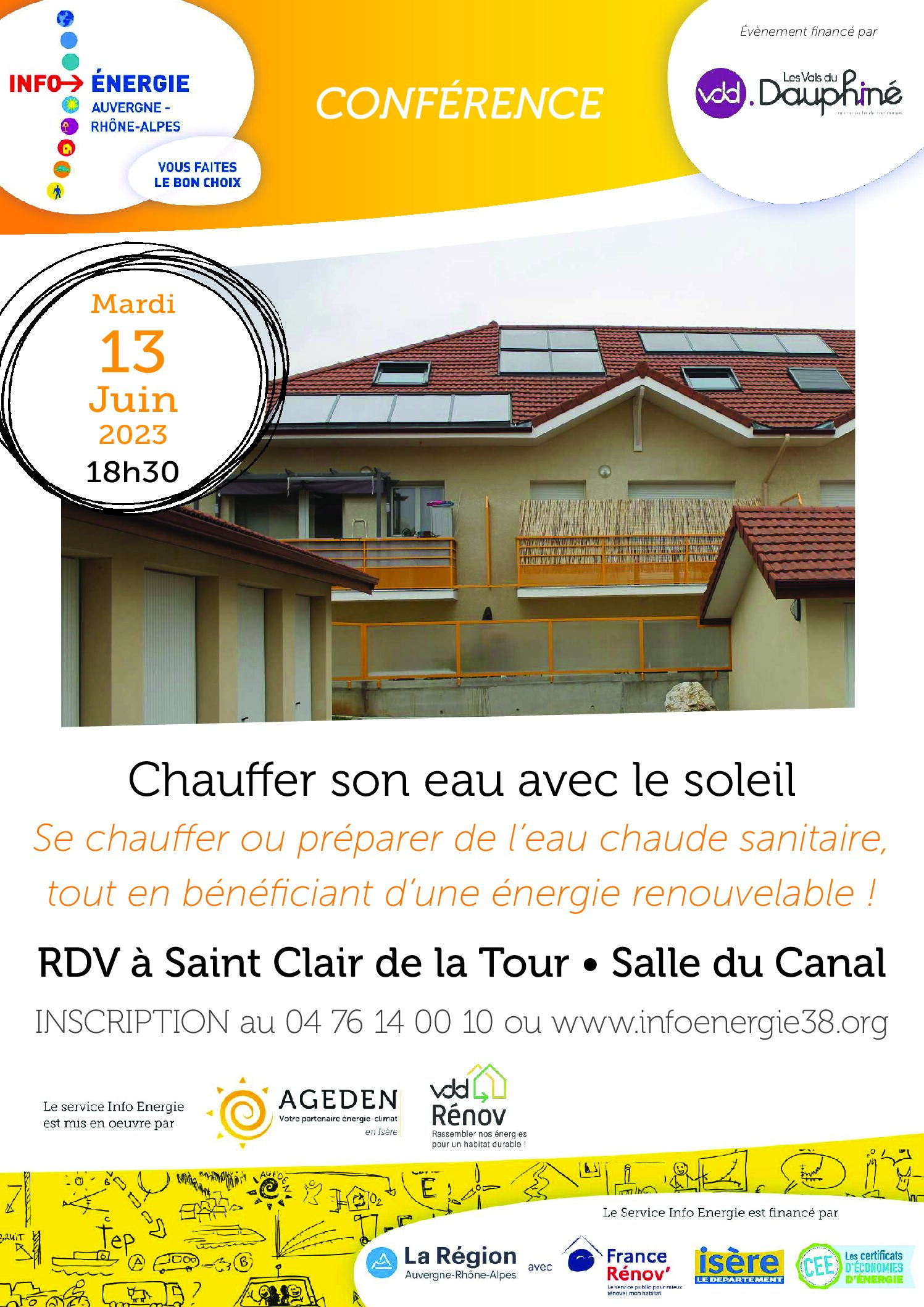 Conférence « Chauffer son eau avec le soleil »