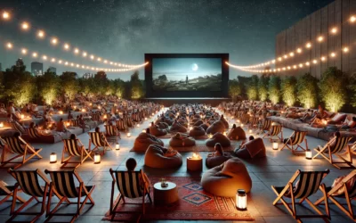 Retrouvez tout le cinéma en plein air proposé dans les Vals du Dauphiné !