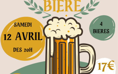 FÊTE DE LA BIERE SAMEDI 12 AVRIL