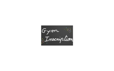 Permanences Inscriptions GYM