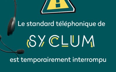 Standard téléphonique de Syclum temporairement interrompu